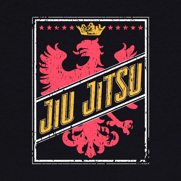 Eagle Jiu Jitsu Full Frame by ThreadsMonkey